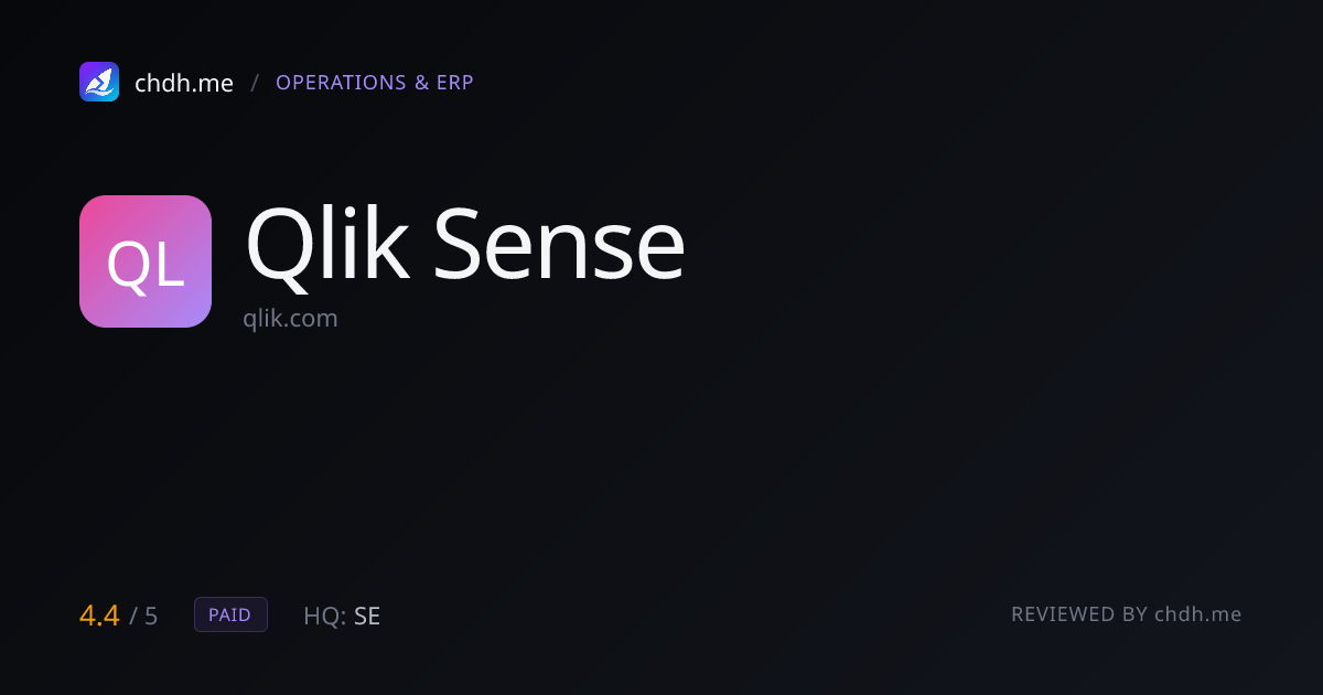 Qlik Sense