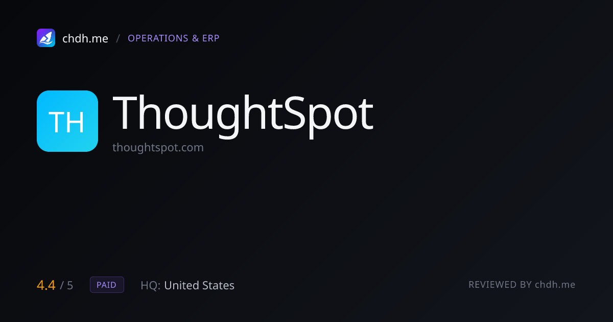 ThoughtSpot