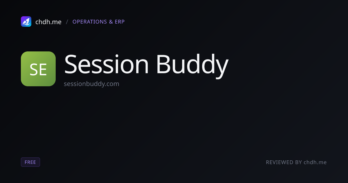 Session Buddy