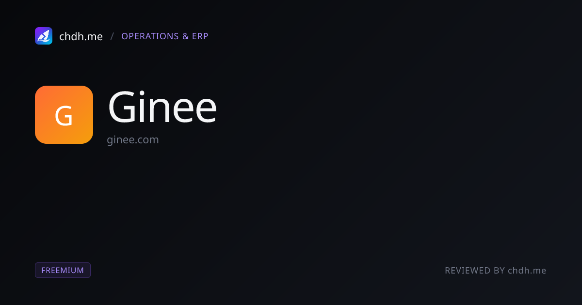 Ginee 聚灵