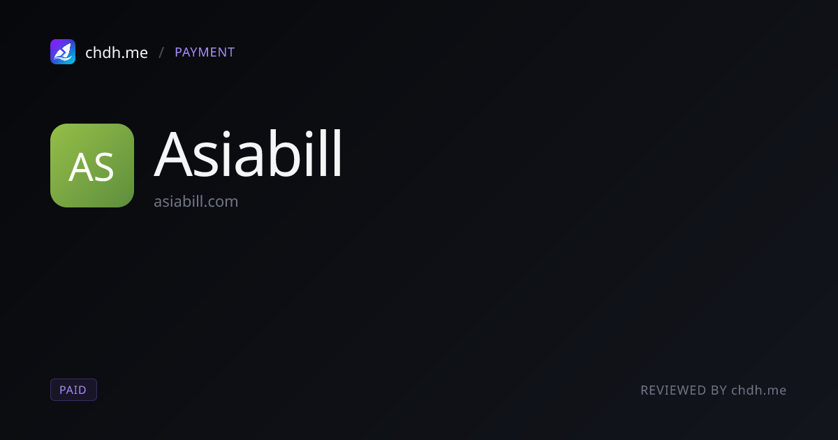 Asiabill