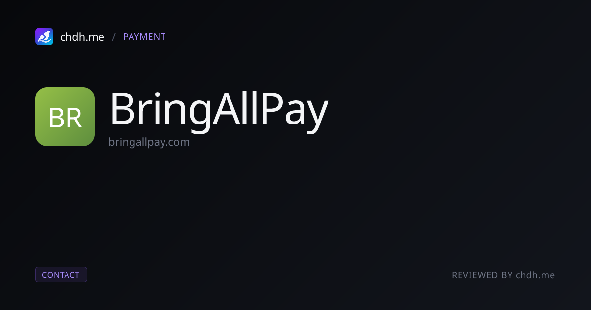 BringAllPay(铂赢奥)