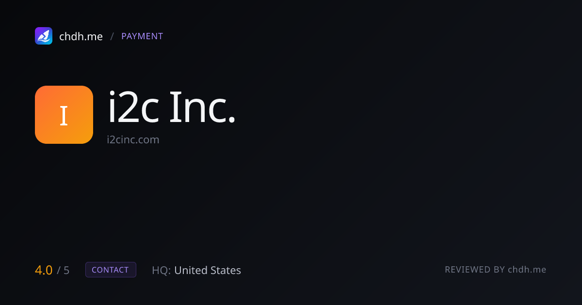 i2c Inc.