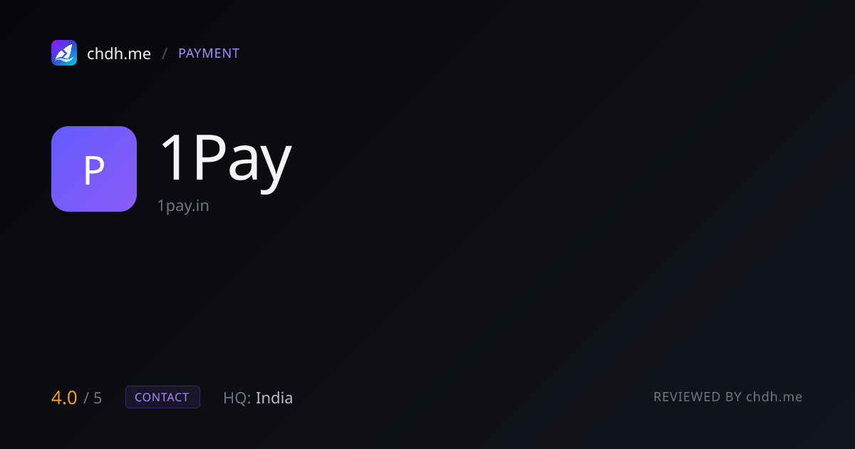 1Pay
