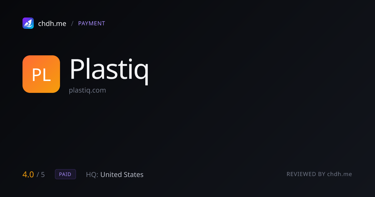 Plastiq