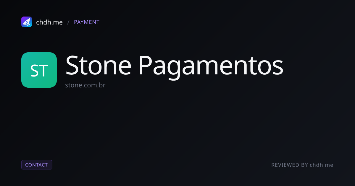 Stone Pagamentos