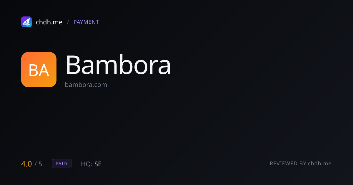 Bambora