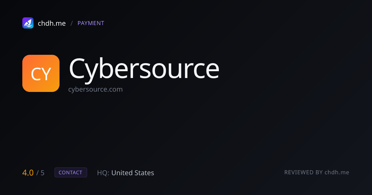Cybersource