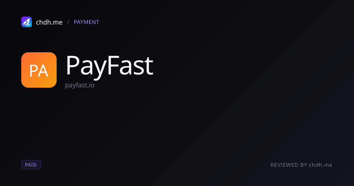 PayFast (Network International)