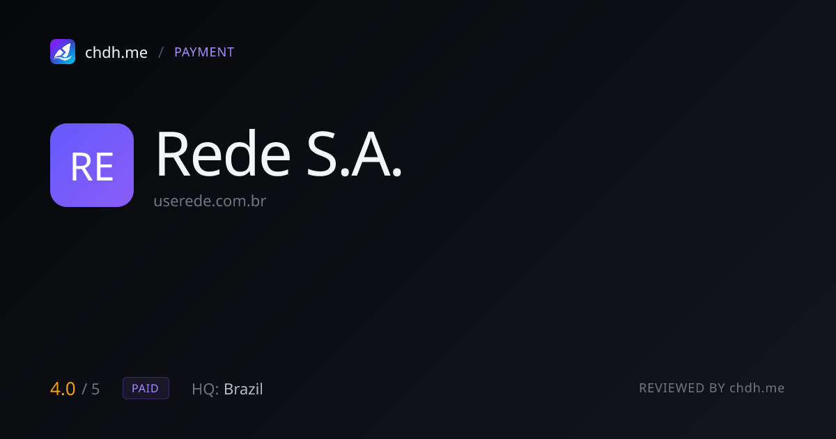 Rede S.A.