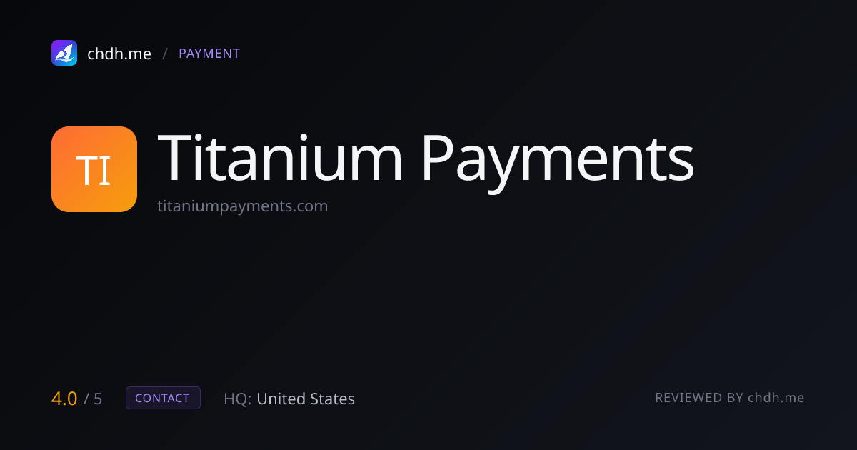 Titanium Payments