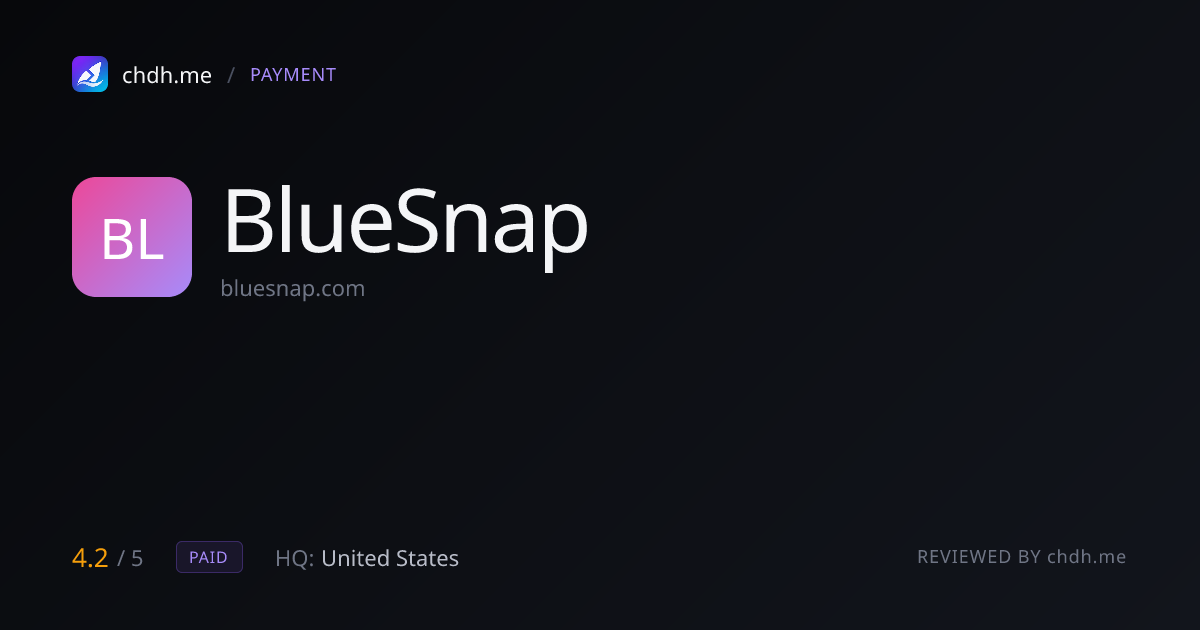 BlueSnap