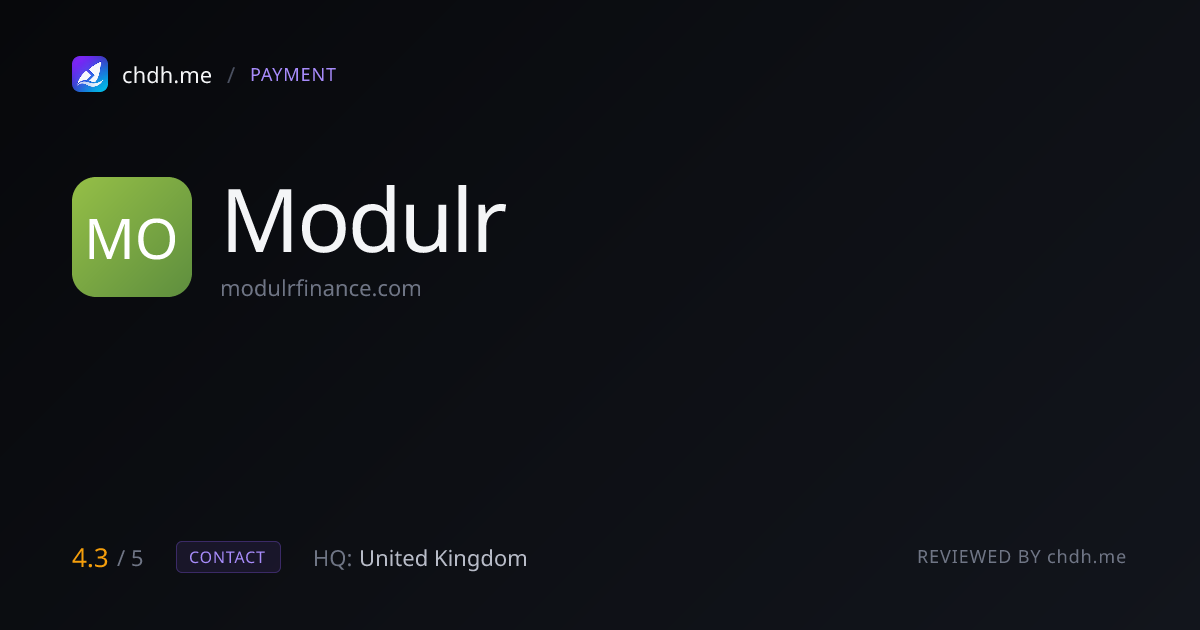 Modulr