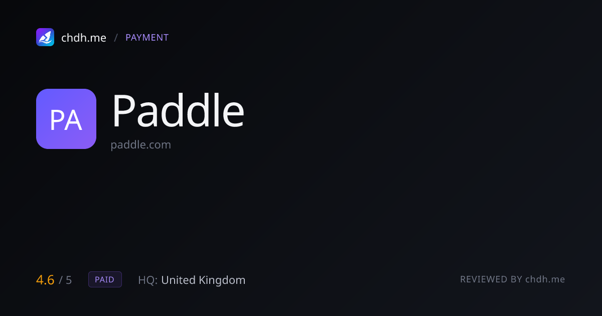 Paddle