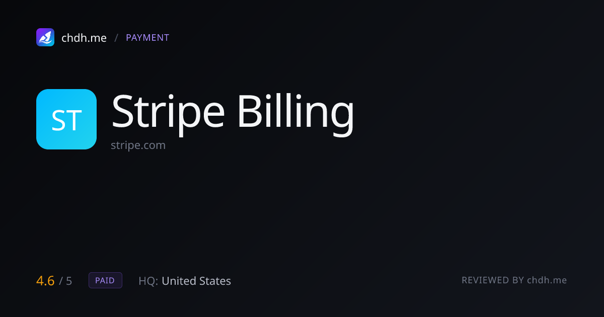 Stripe Billing