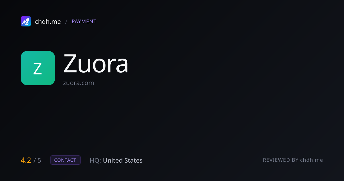 Zuora