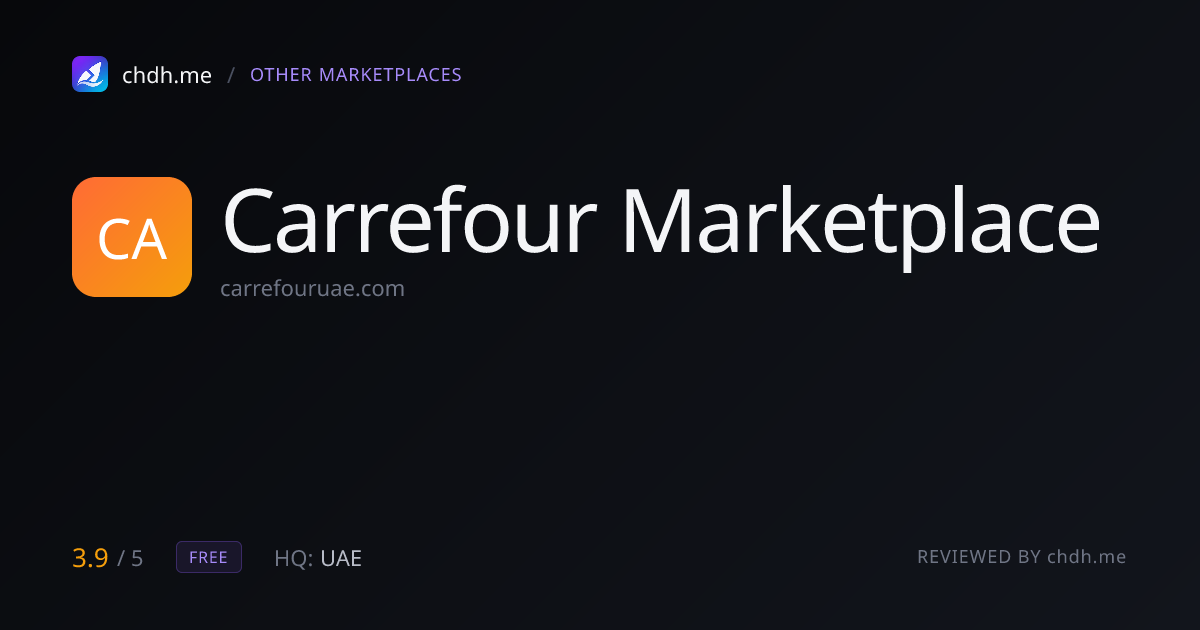 Carrefour Marketplace