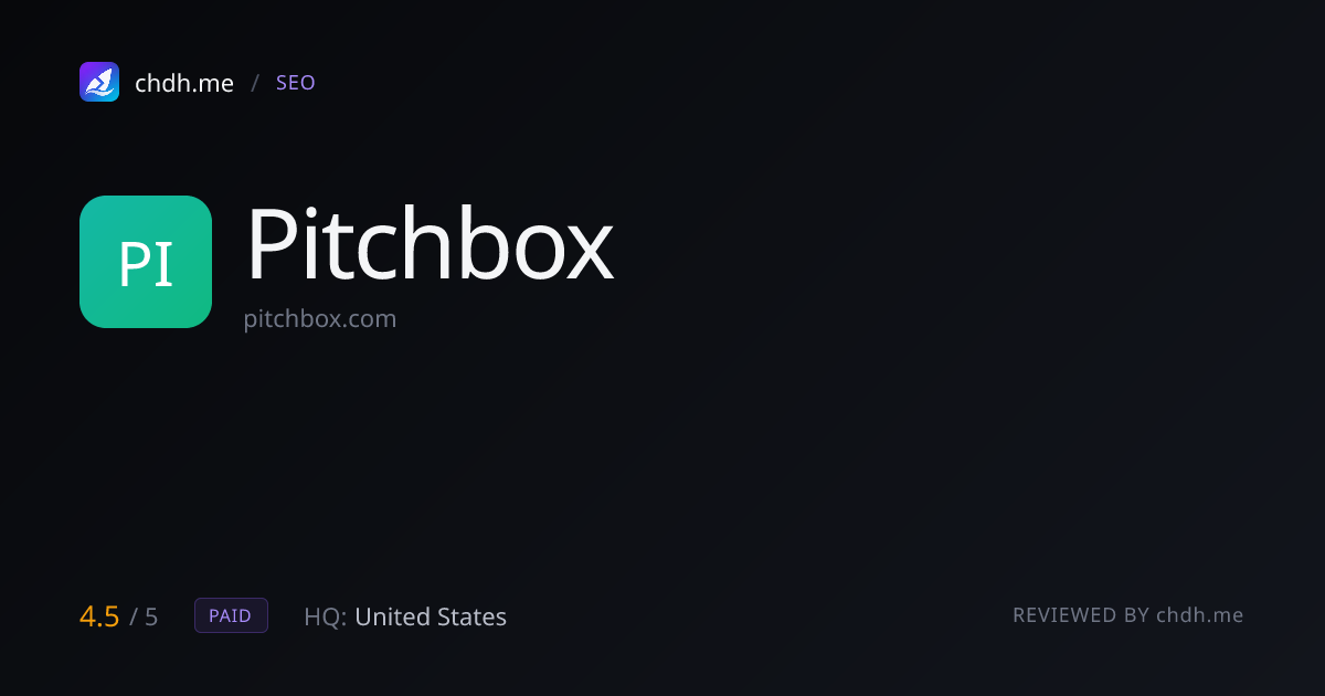 Pitchbox