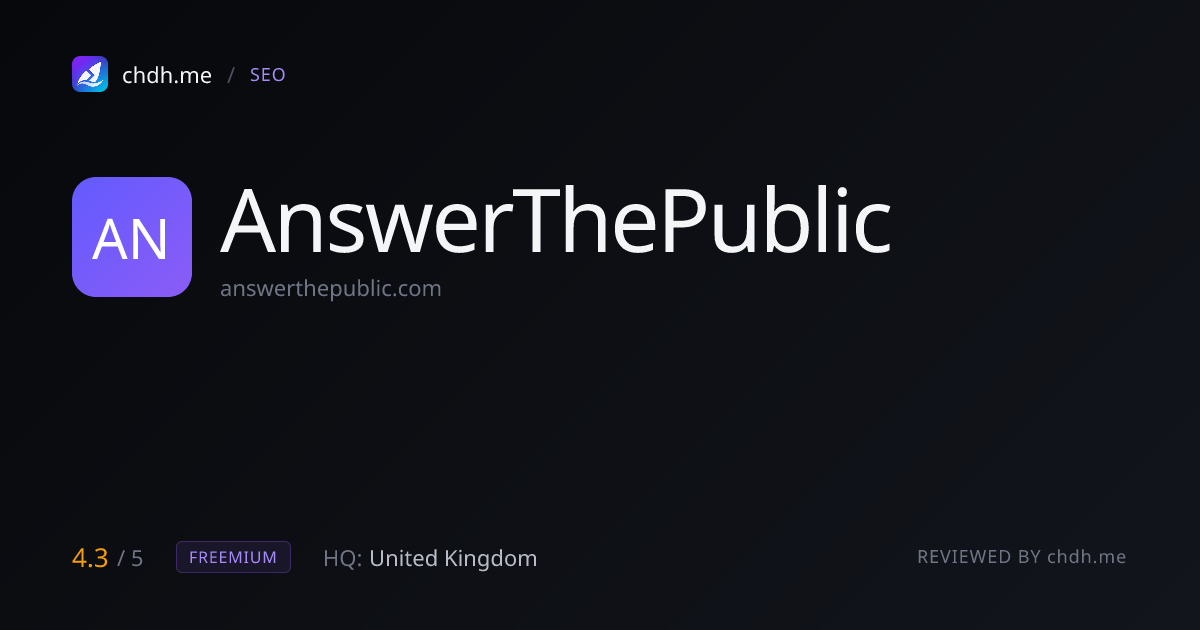 AnswerThePublic