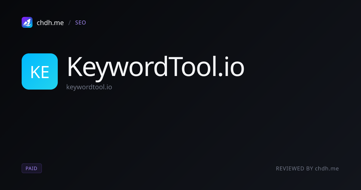 KeywordTool.io