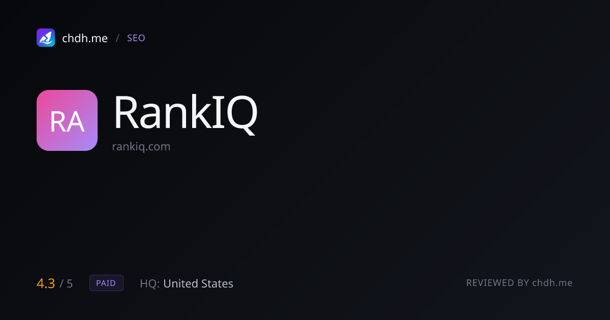 RankIQ