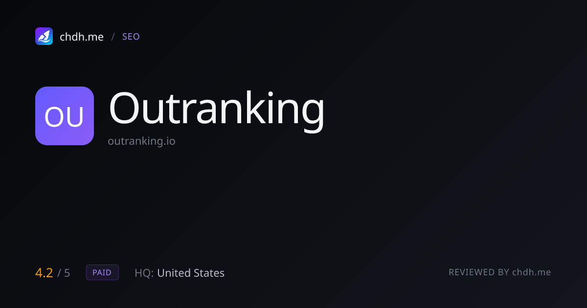 Outranking