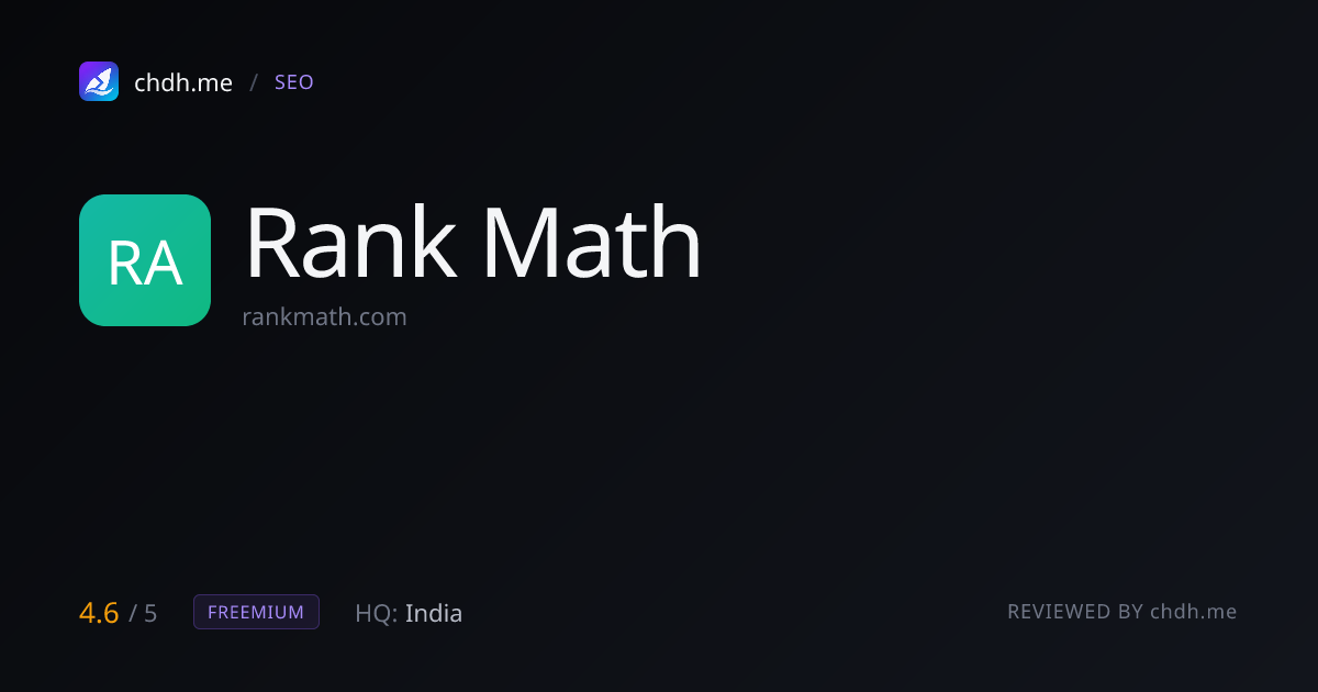 Rank Math