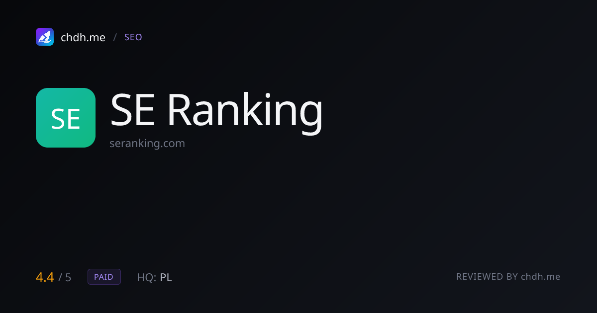 SE Ranking