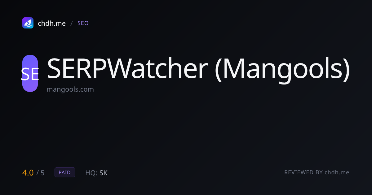 SERPWatcher