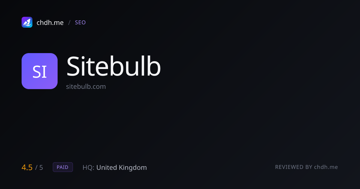 Sitebulb