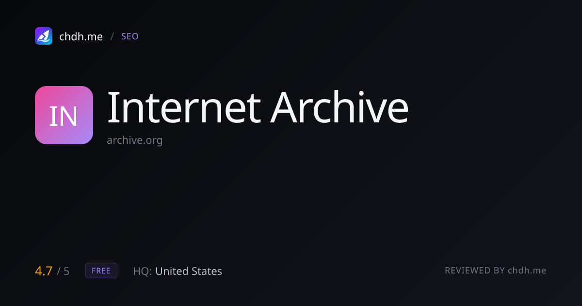 Internet Archive