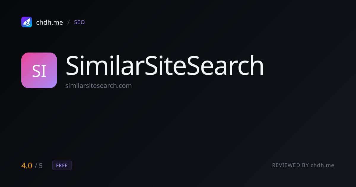 SimilarSiteSearch