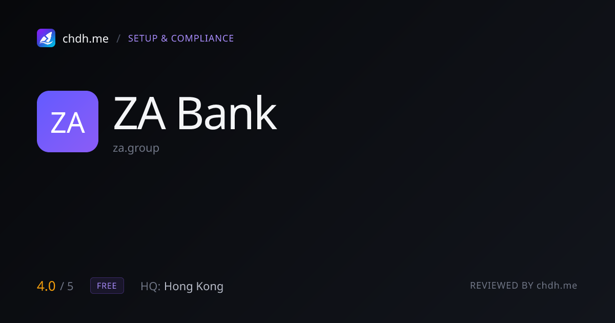 ZA Bank