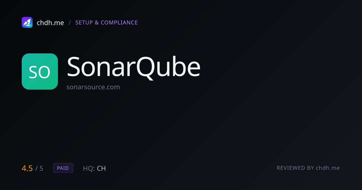 SonarQube（代码质量）