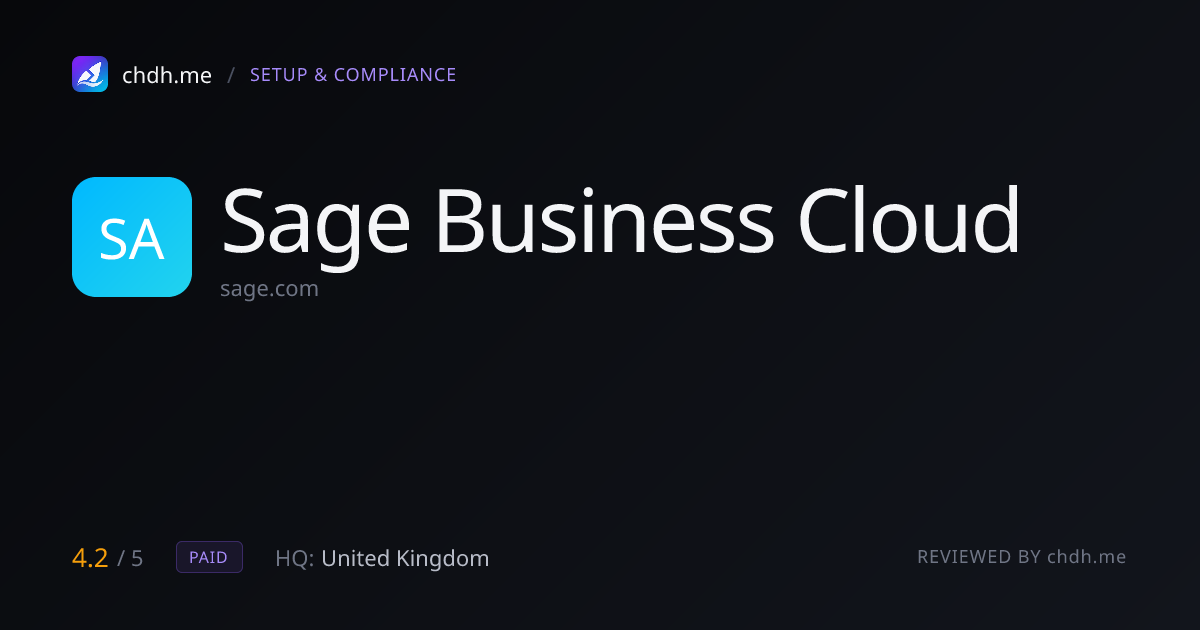 Sage Business Cloud