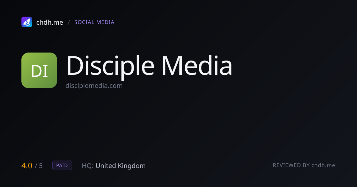 Disciple