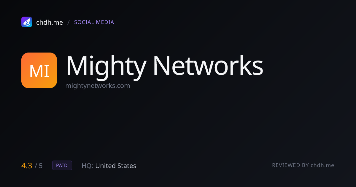 Mighty Networks