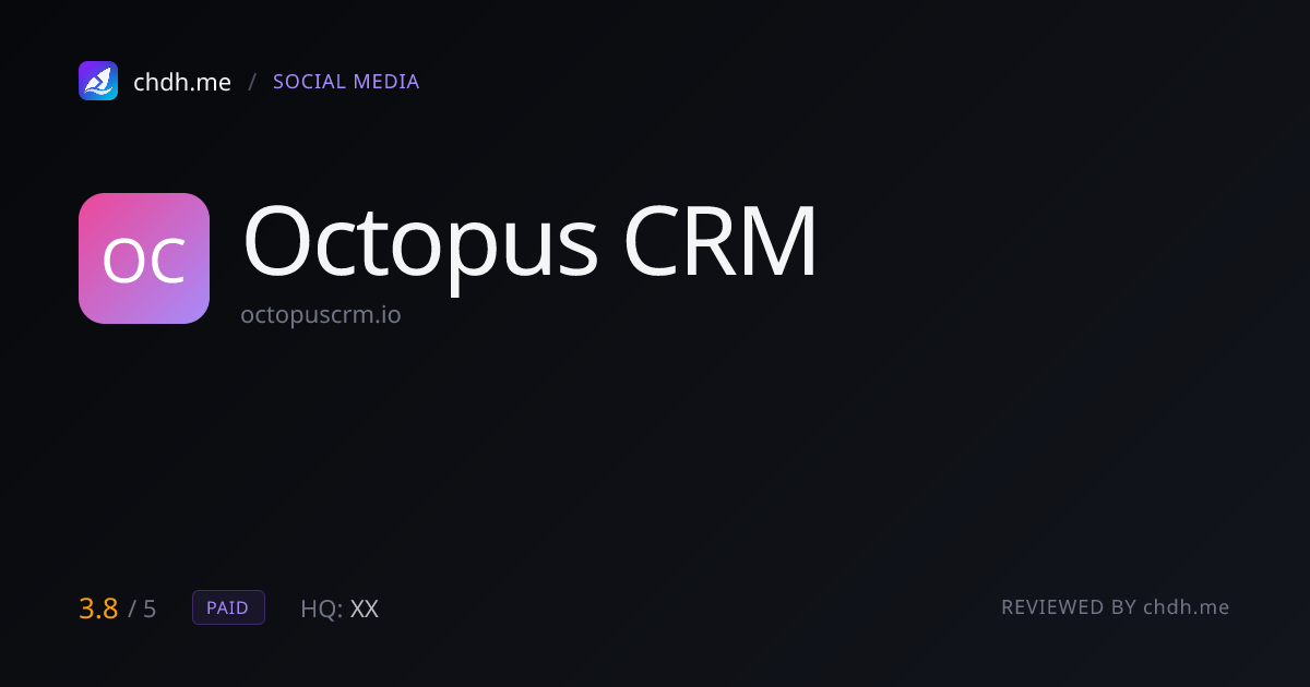 Octopus CRM