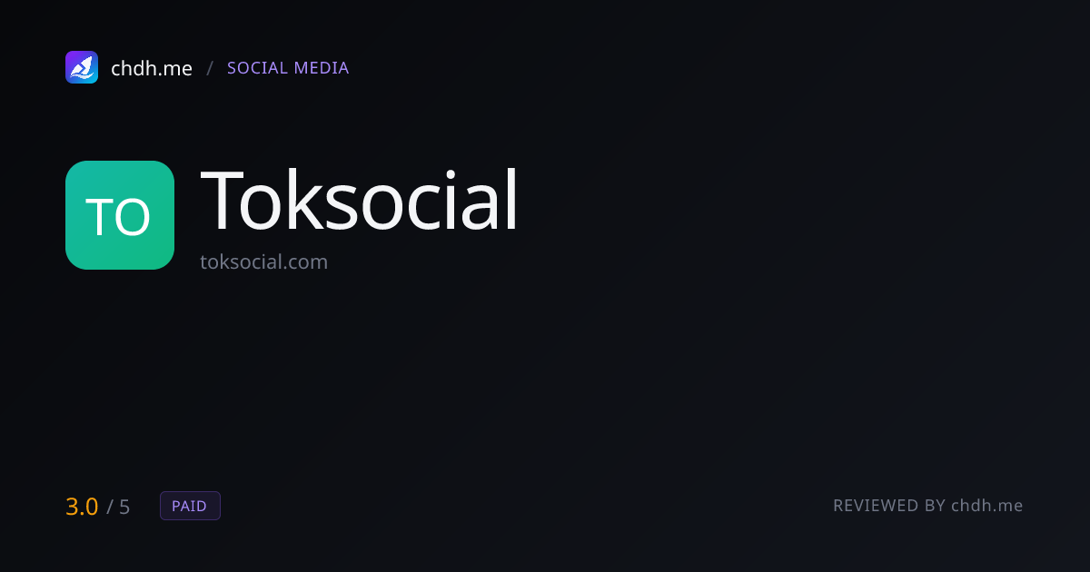 Toksocial