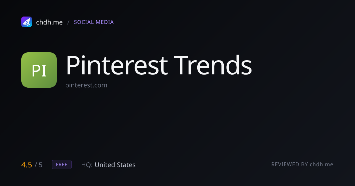 Pinterest Trends