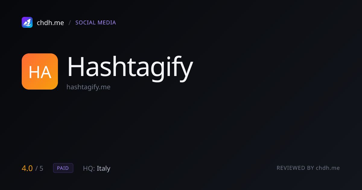 Hashtagify