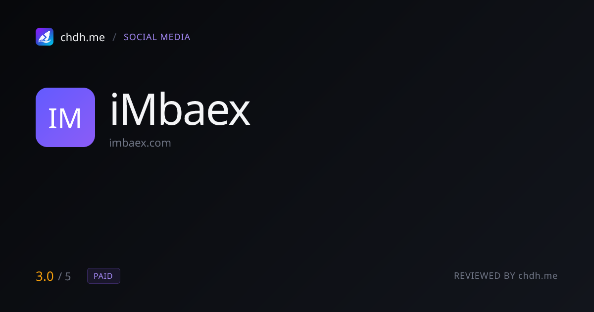 iMbaex