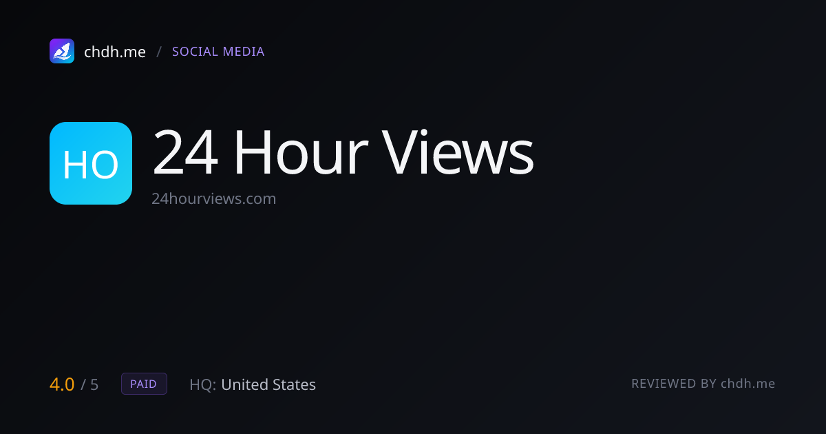 24 Hour Views