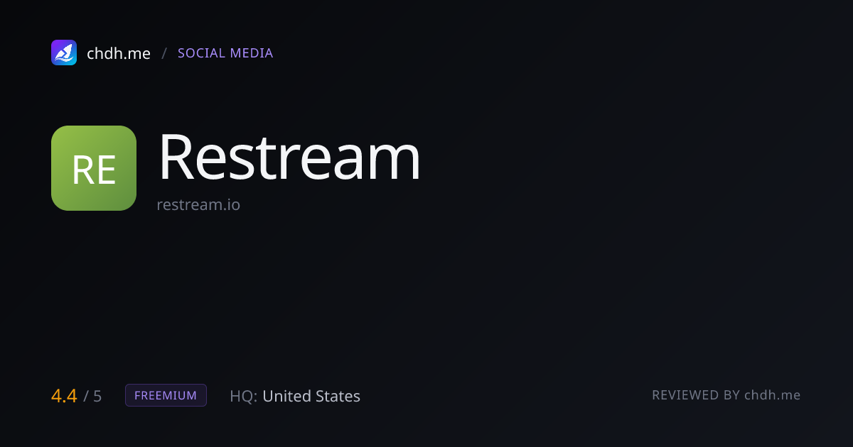 Restream