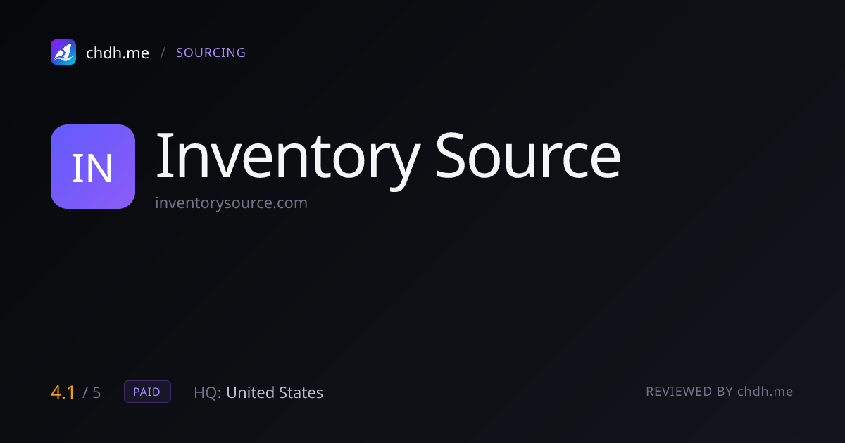Inventory Source