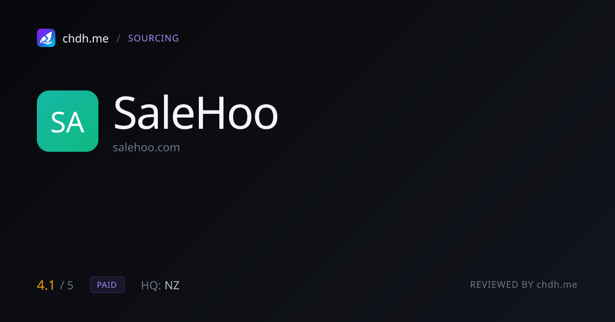 SaleHoo