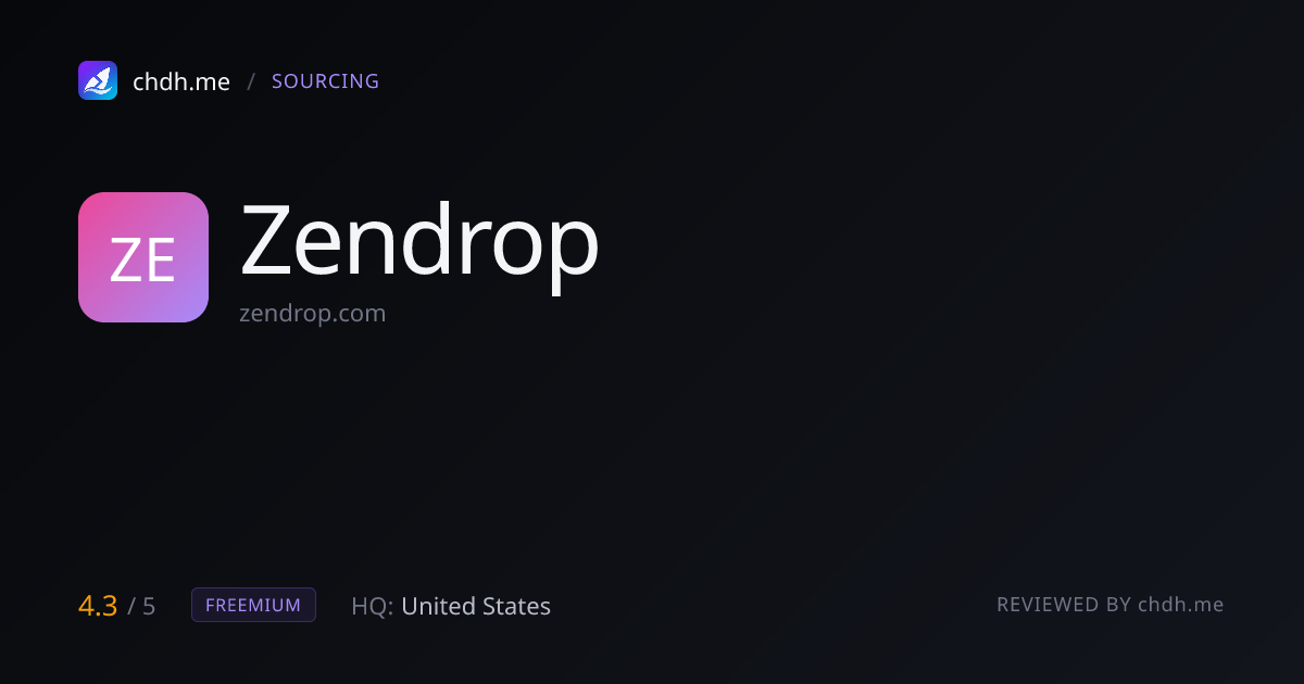 Zendrop