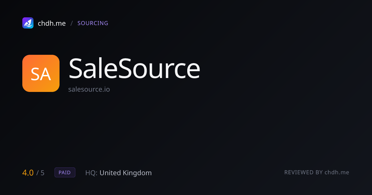 SaleSource