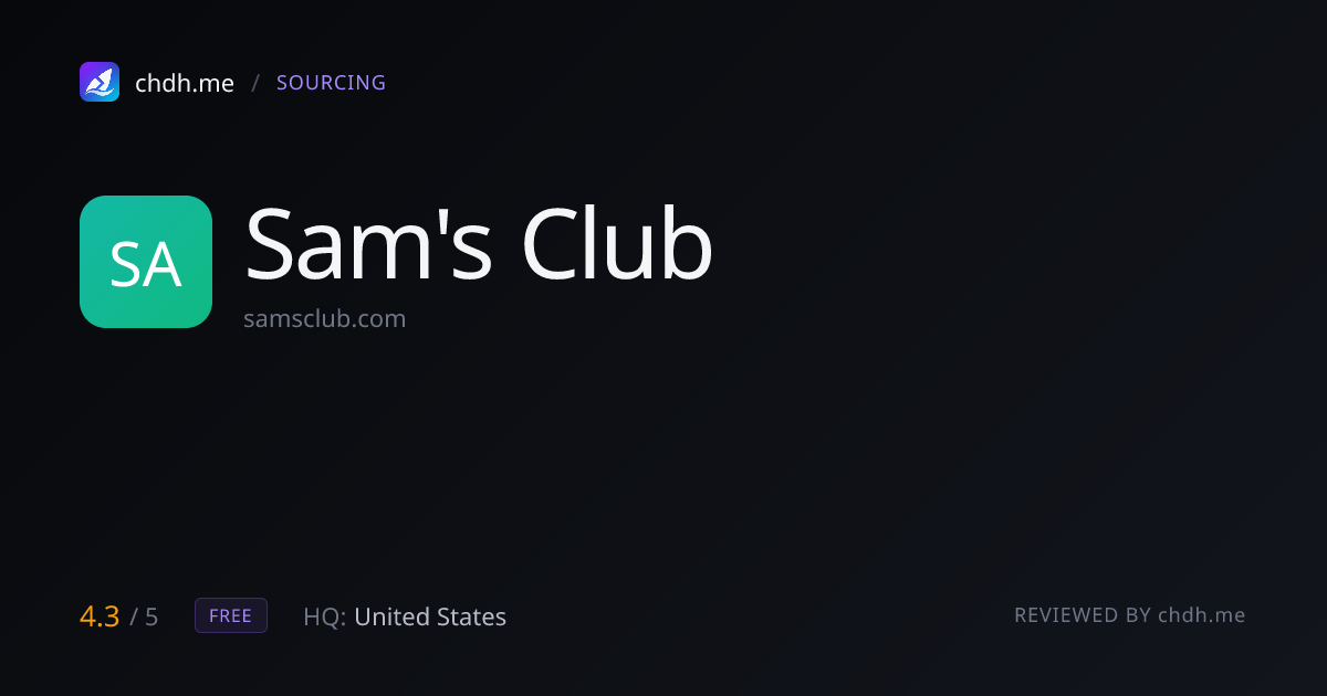 Sam’s Club