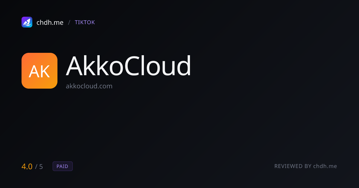 AkkoCloud